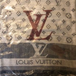 Louis Vuitton designer scarf